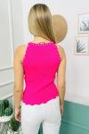 147327 Incili Halter Yaka Triko Bluz